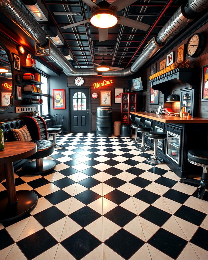 Checkerboard Flooring