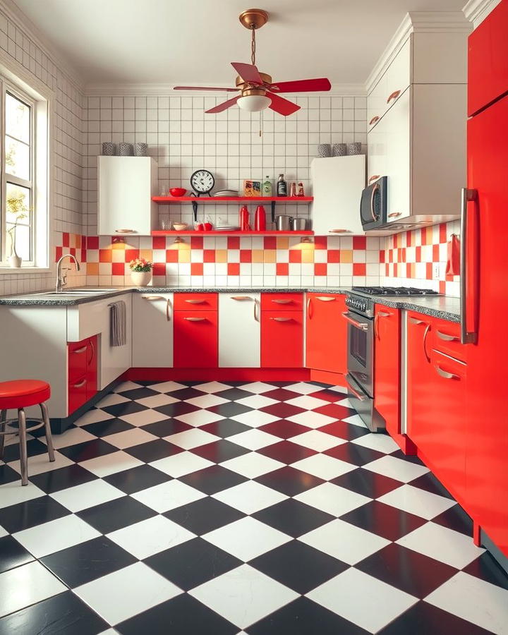 Checkerboard Floors