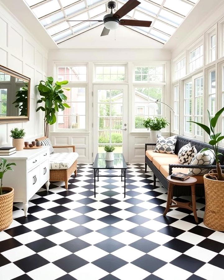 Checkerboard Pattern Tiles