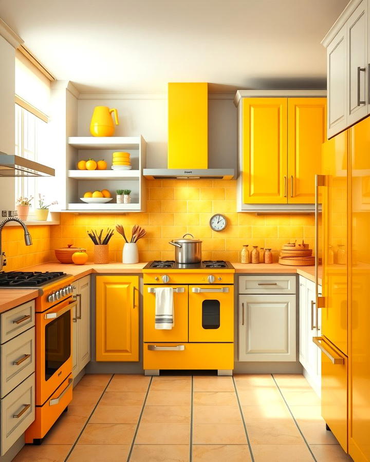 Cheerful Vibes with Yellow Appliances