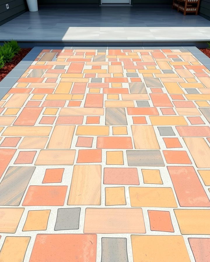 Chevron Brick Pattern