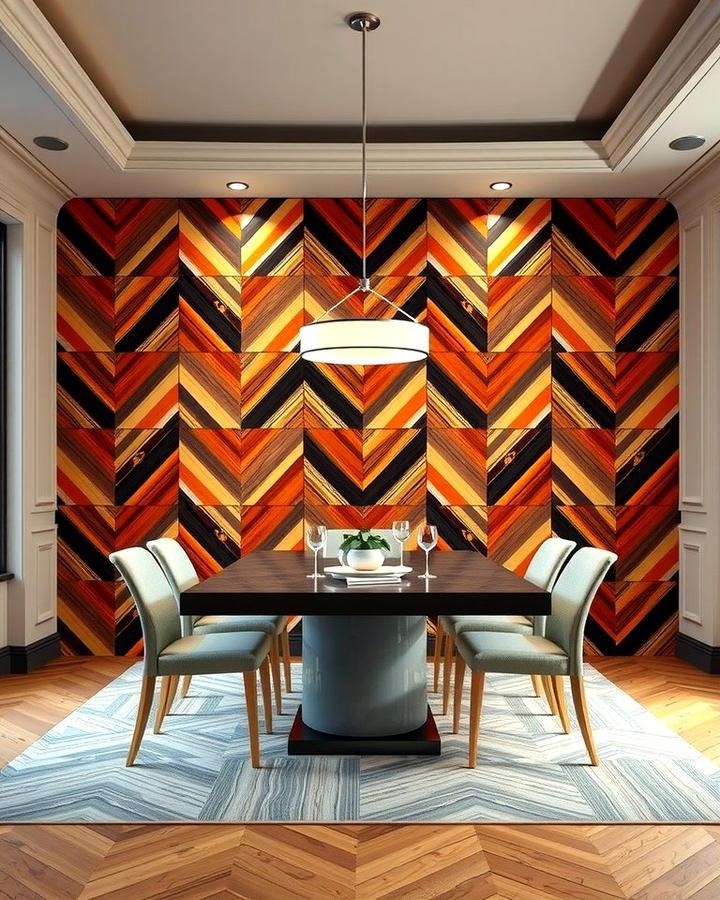 Chevron Pattern Panels