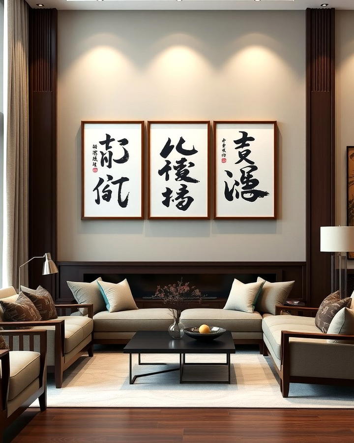 Chinese Calligraphy Wall Art