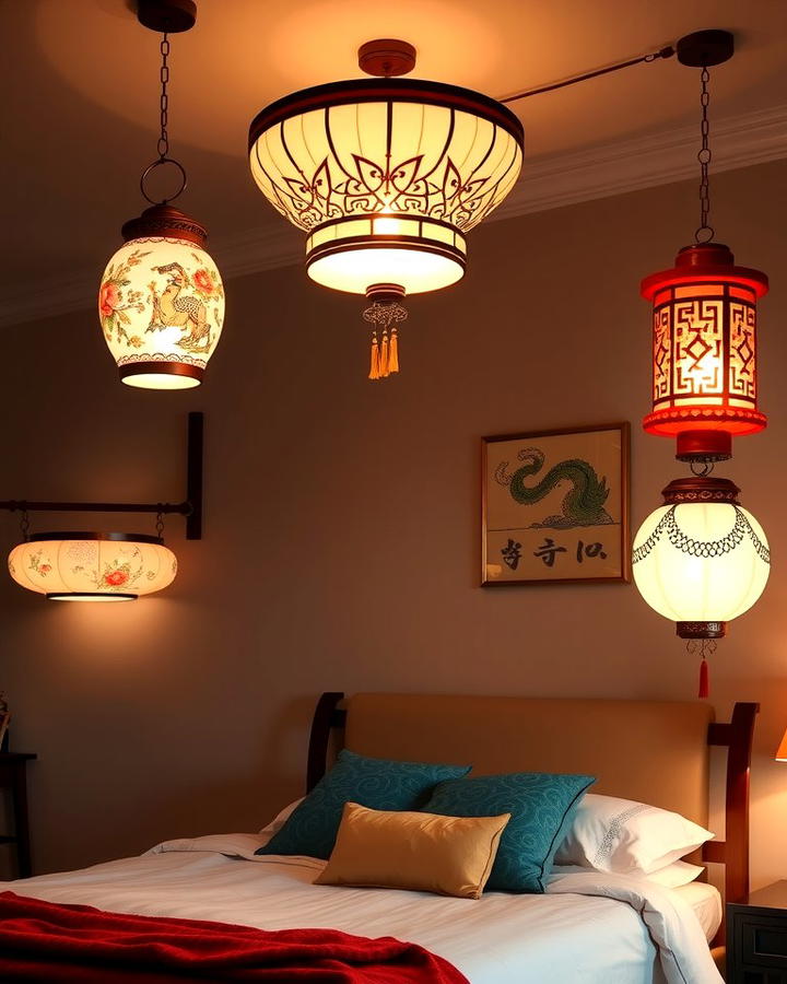 Chinoiserie Inspired Lighting Fixtures