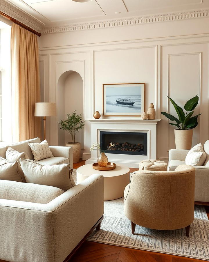 Choose Neutral Upholstery with Texture