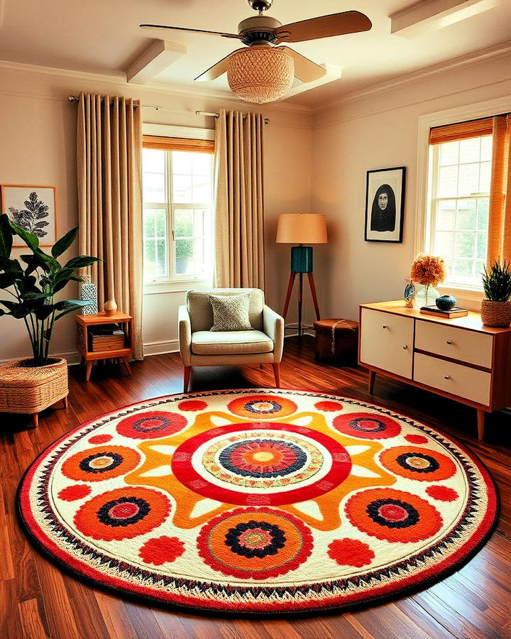 Circular Bedroom Rug