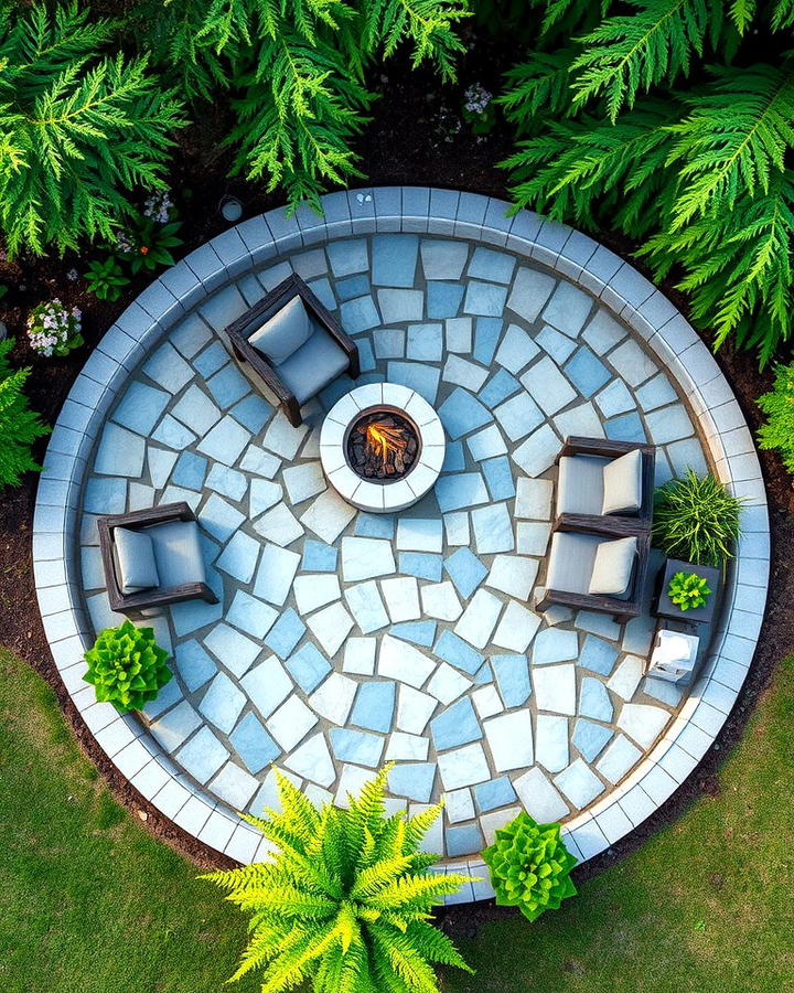 Circular Bluestone Patio Designs