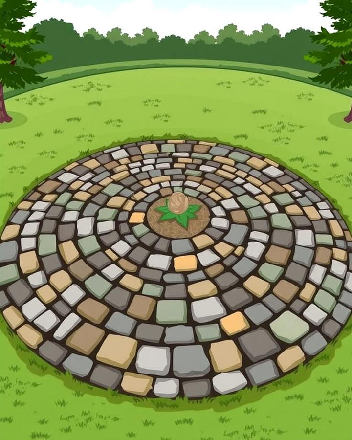 Circular Stone Patterns