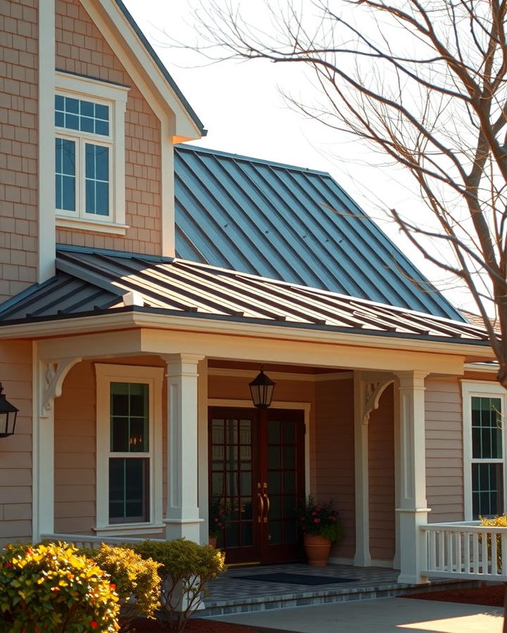 Classic Appeal with Standing Seam Metal Roofs