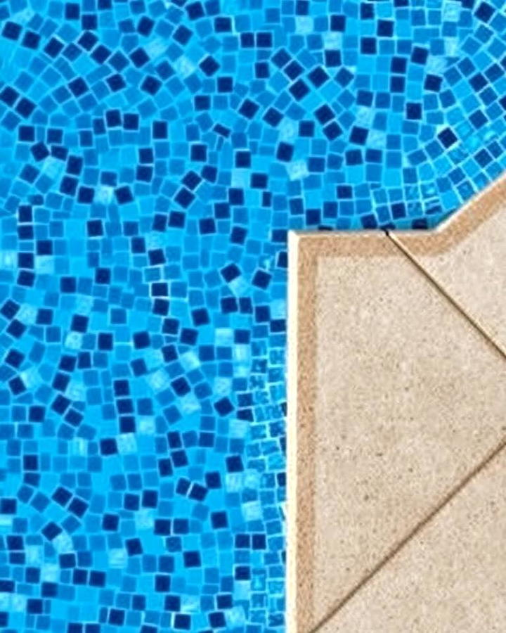 Classic Blue Mosaic Tiles