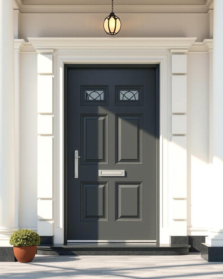 Classic Charcoal Grey Door