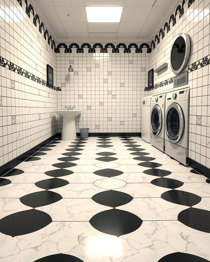 Classic Checkerboard Tiles