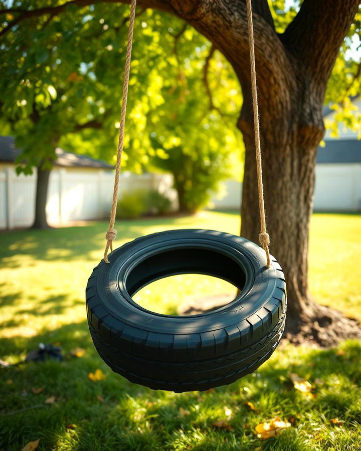 Classic Horizontal Tire Swing