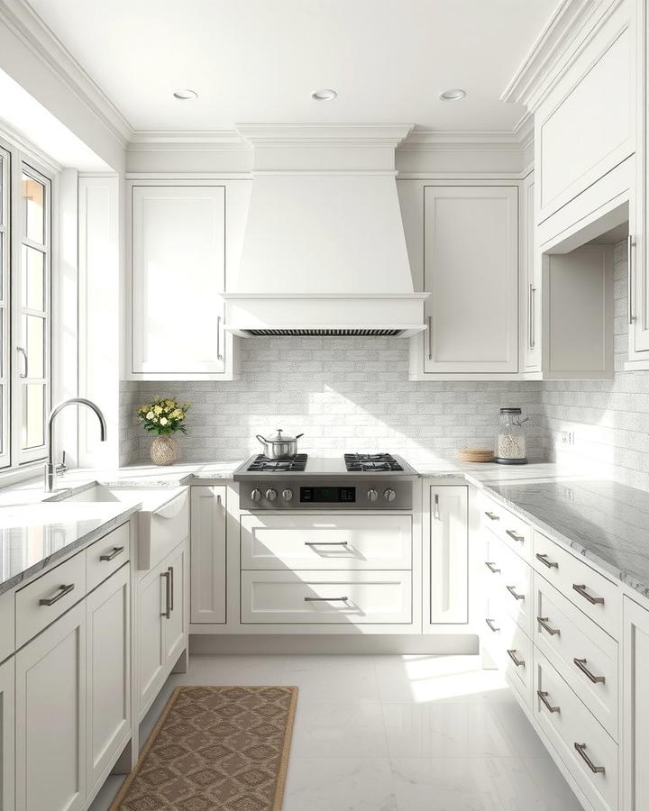 Classic White Kitchens