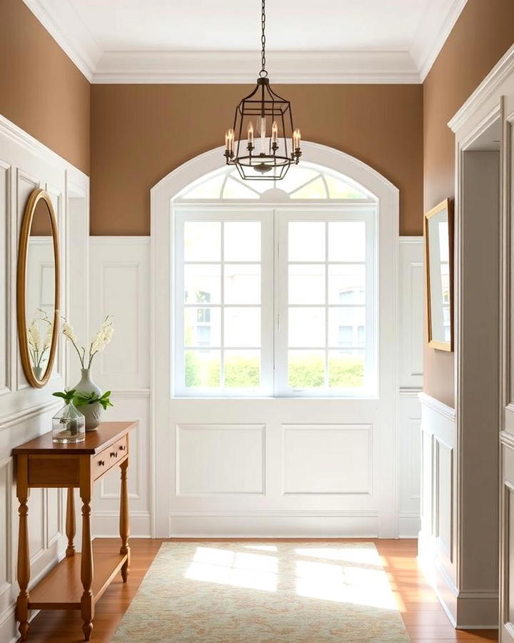 Classic White Wainscoting for a Timeless Look