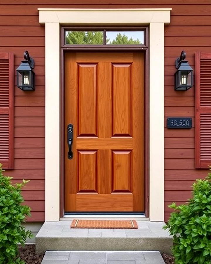 Classic Wood Stained Door