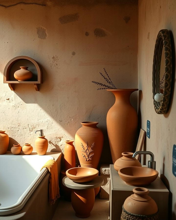 Clay Pottery Decorations