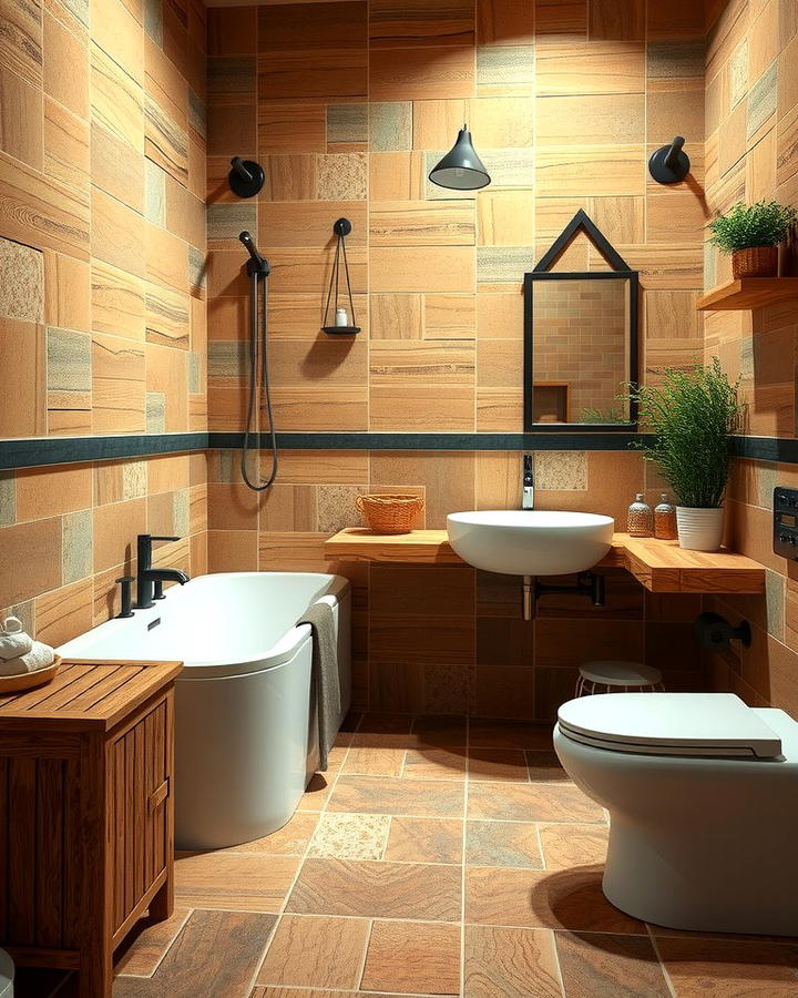 Clay or Terracotta Tiles for a Rustic Vibe