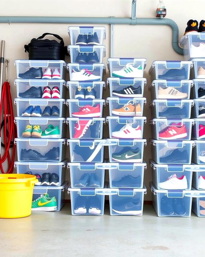 Clear Plastic Shoe Boxes