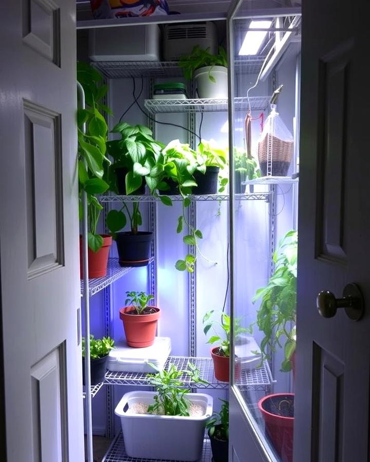 Closet Indoor Greenhouse