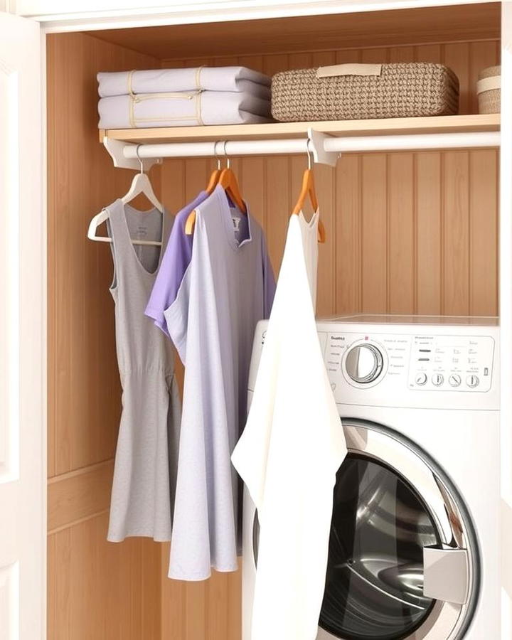 Closet Rod Drying Rack