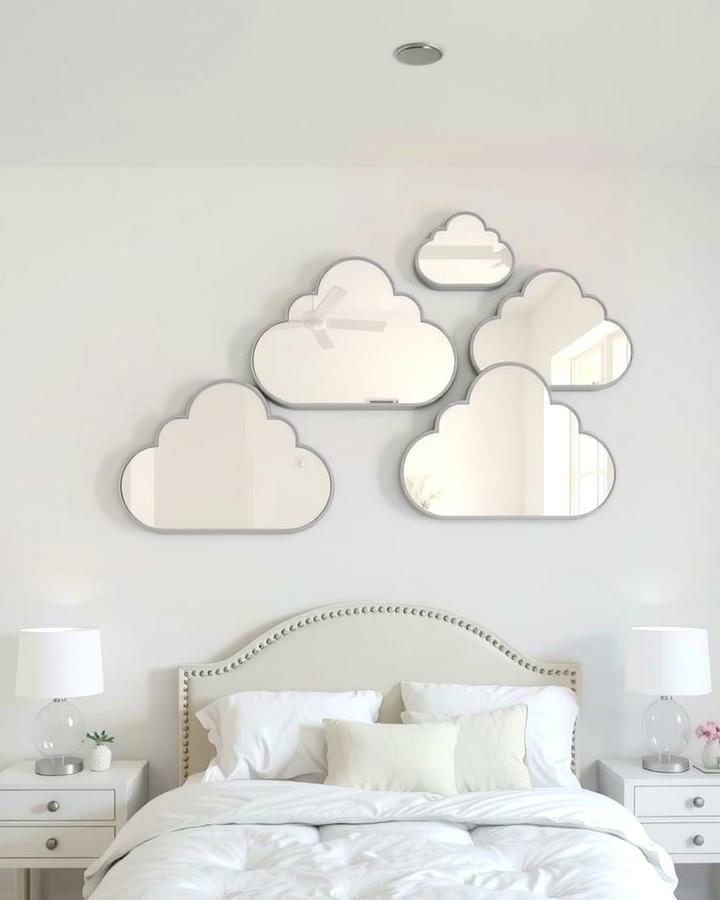 Cloud Shaped Mirrors
