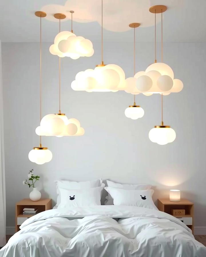 Cloud Shaped Pendant Lights