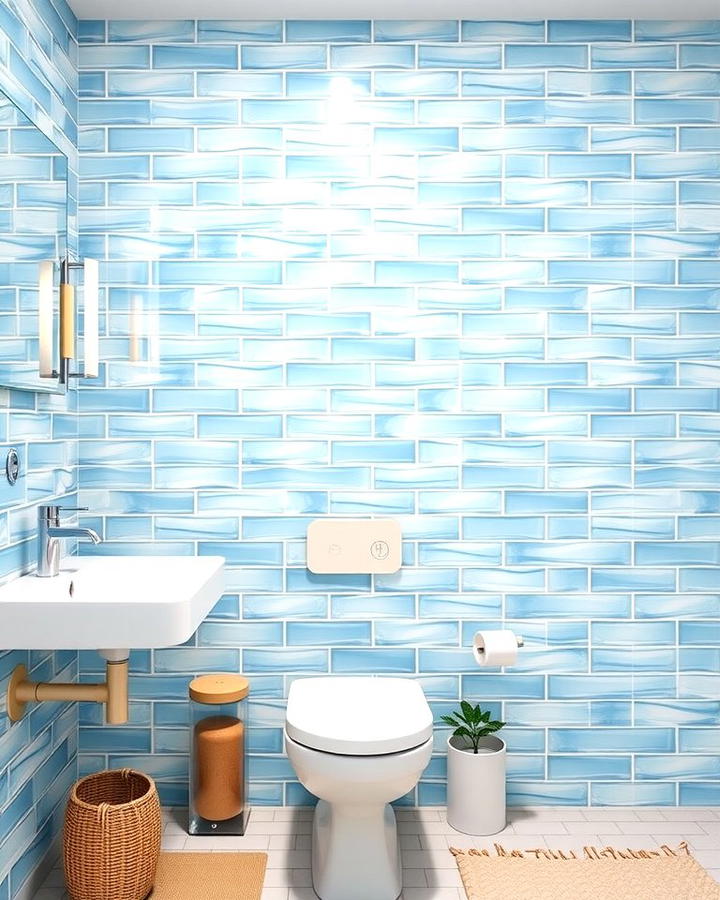 Coastal Bliss with Soft Blue Tiles