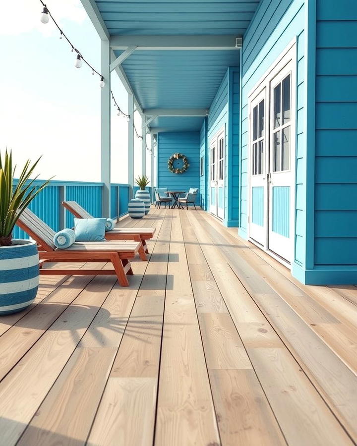 Coastal Blue Decks