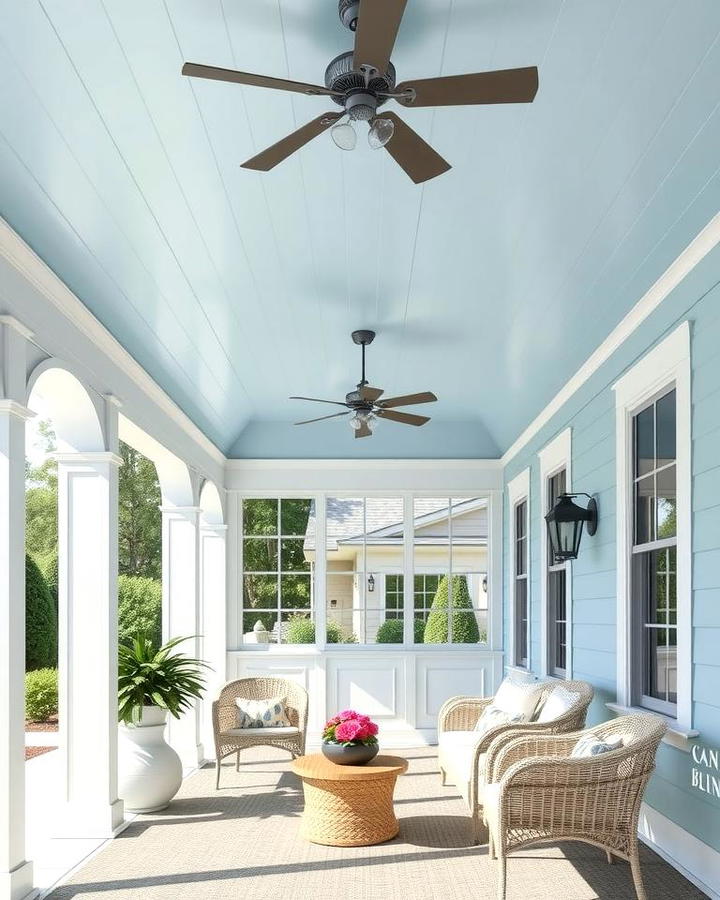 Coastal Charm with Light Blue Vinyl