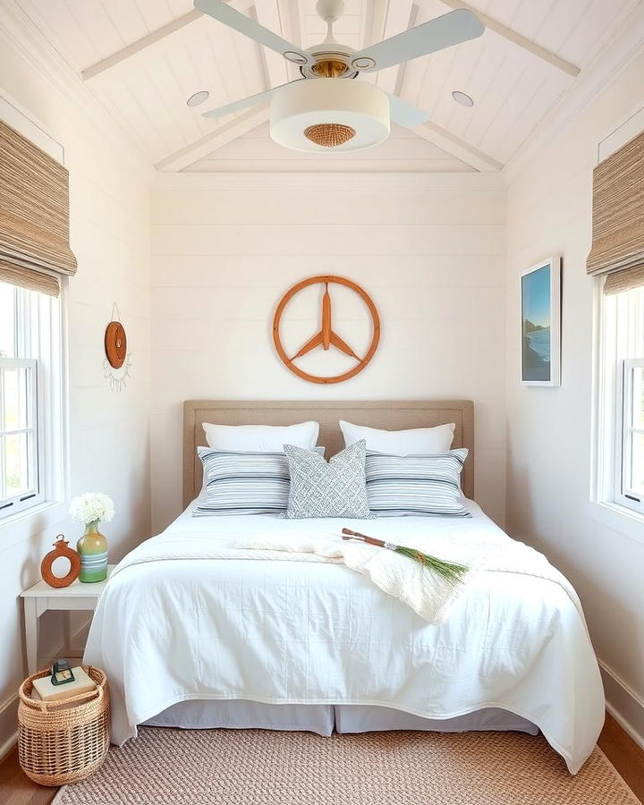 Coastal Inspired Bed Nook