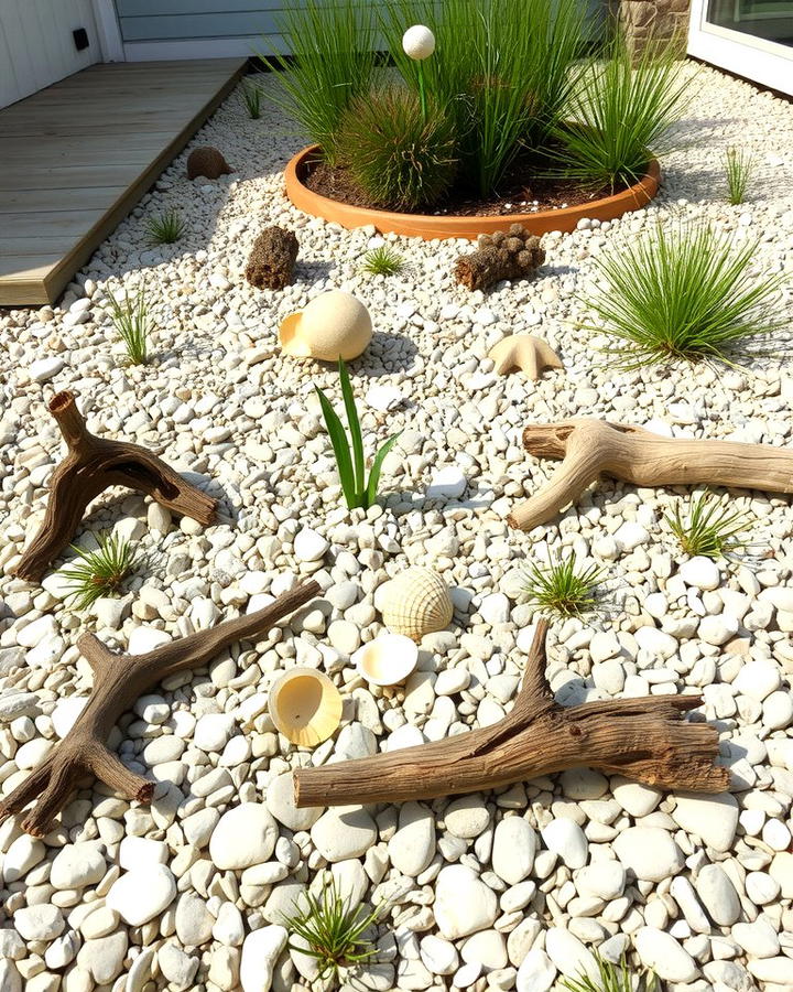 Coastal Inspired Gravel Garden