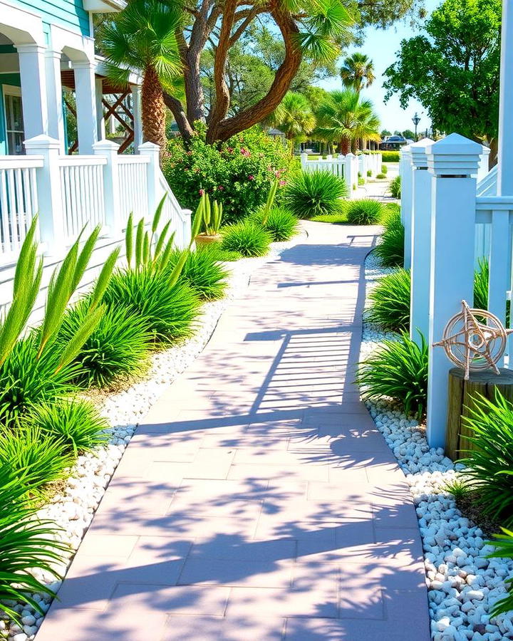 Coastal Inspired Walkways