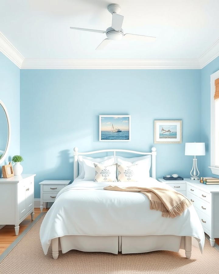 Coastal Vibes with Blue and White