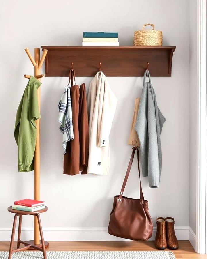 Coat Racks with Clean Lines