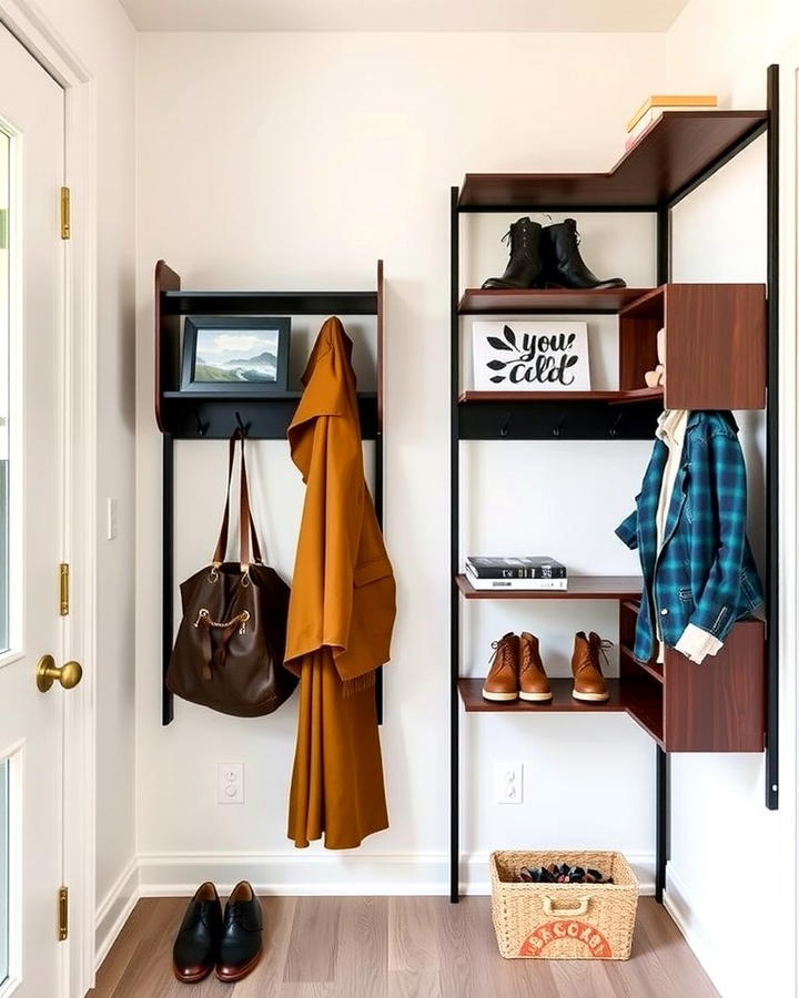 Coat Racks with Shelving Units