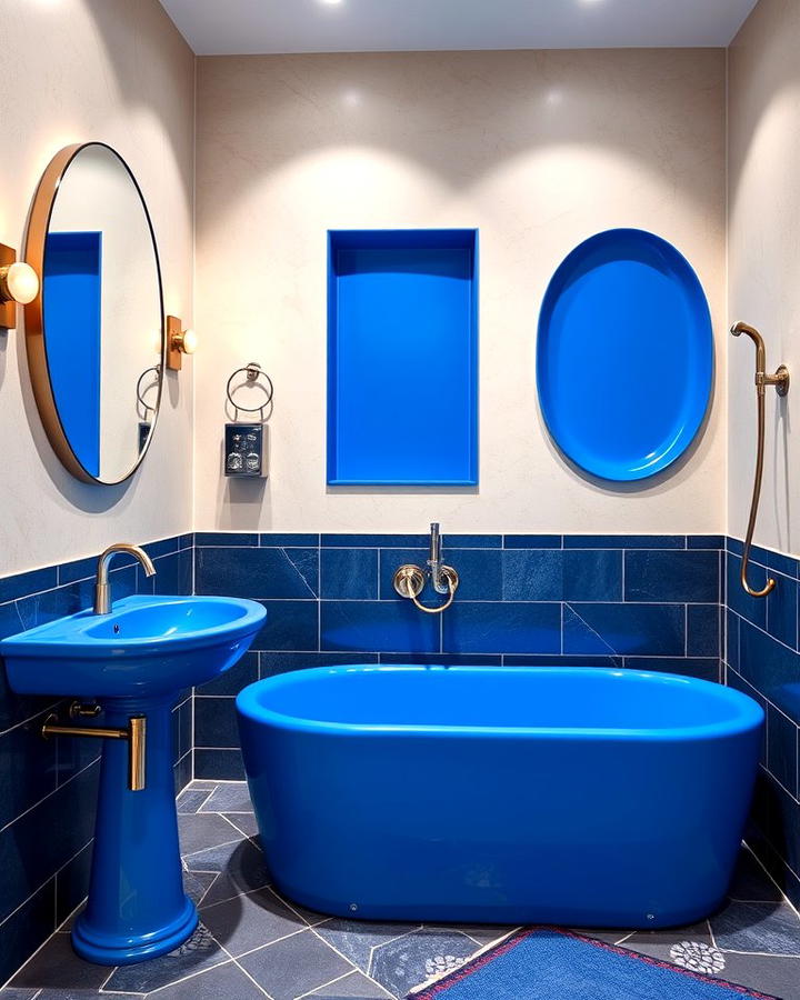 Cobalt Blue Fixtures