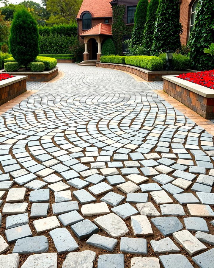 Cobblestone Edging for Timeless Elegance