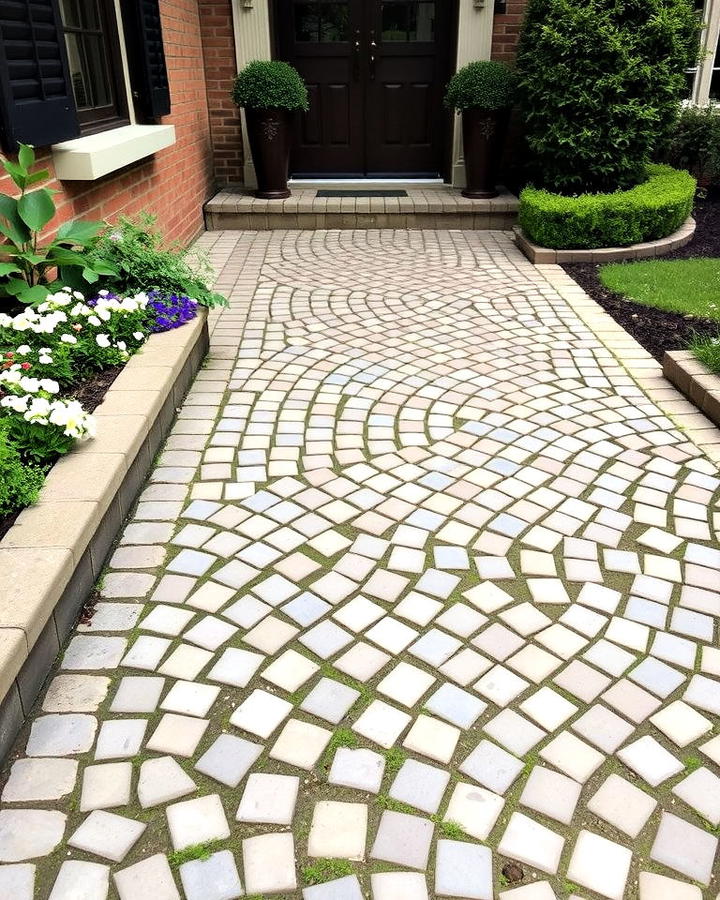 Cobblestone Walkway Idea