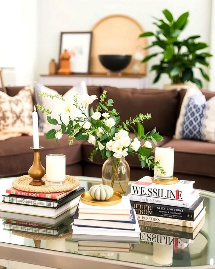 Coffee Table Styling for Visual Interest