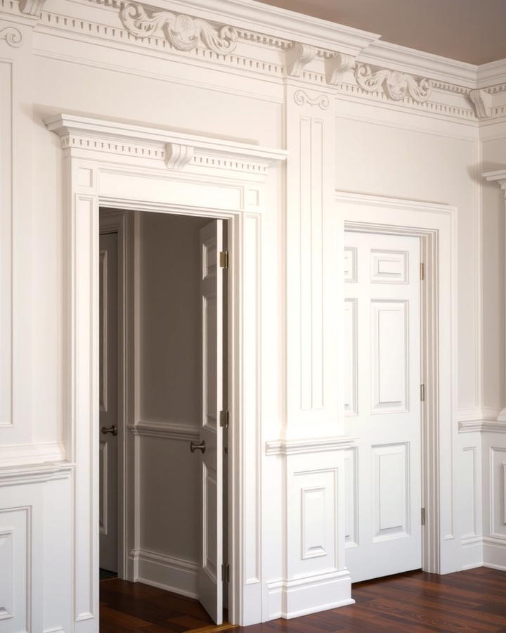 Colonial Style Door Trim