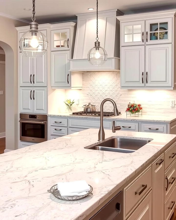 Colonial White Granite Countertops