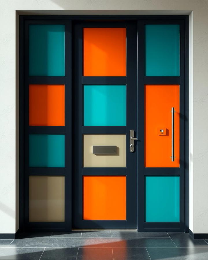 Color Blocked Panels