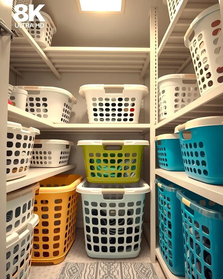 Color Coded Baskets