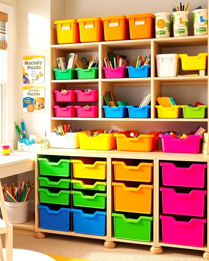 Color Coded Storage System