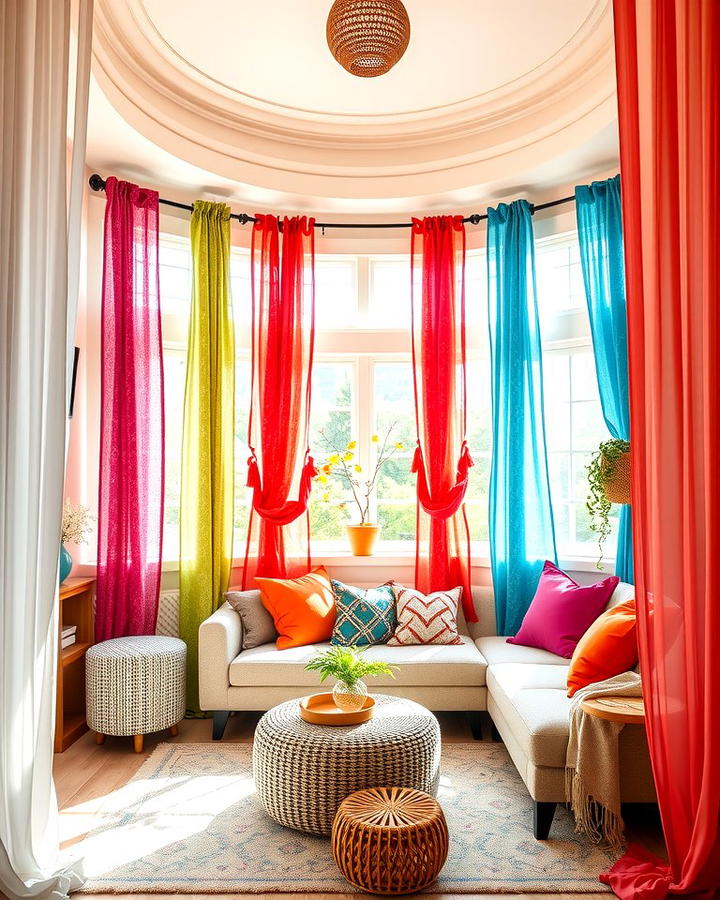 Colorful Boho Curtains