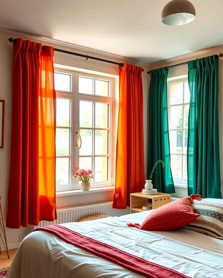 Colorful Curtains