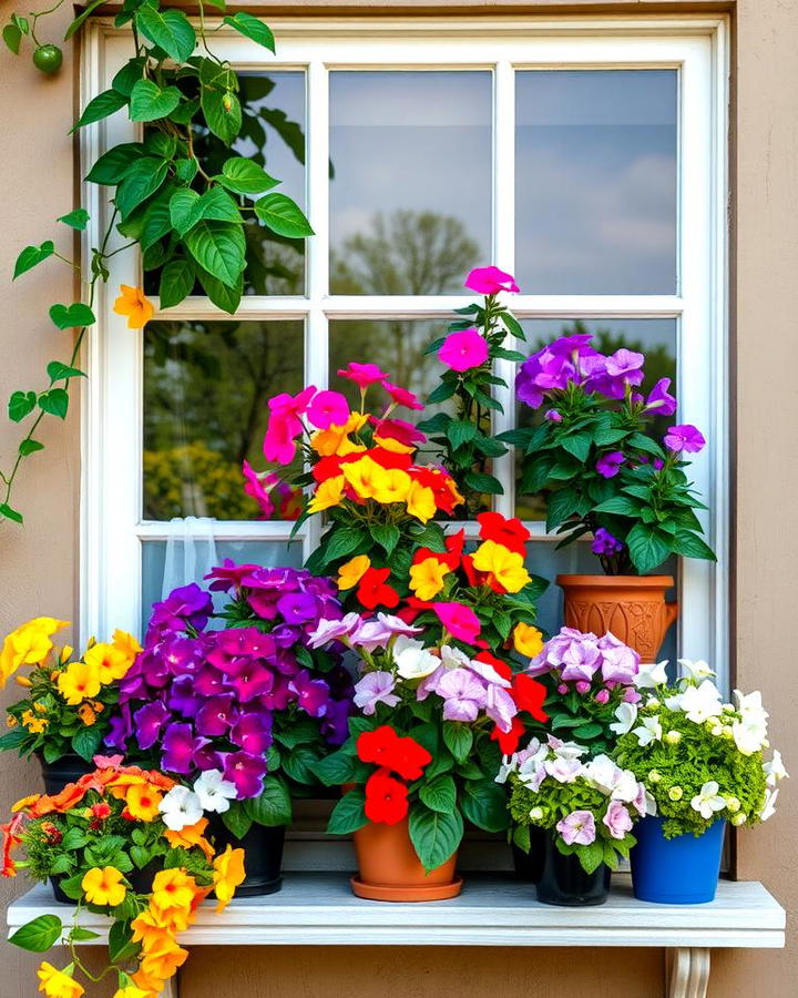 Colorful Flower Display