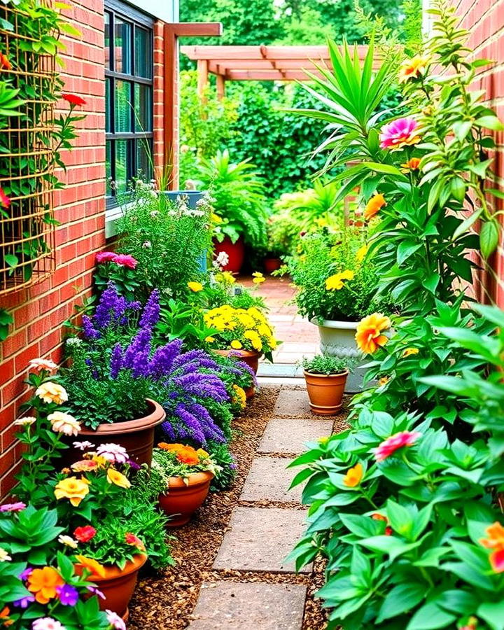 Colorful Plant Borders for Definition