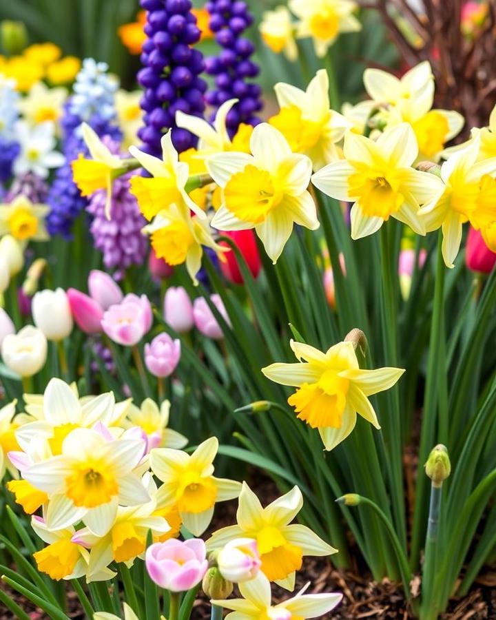 Combine Daffodils with Other Spring Bulbs